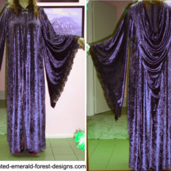 Medieval Gothic Wiccan Cloak Coat
