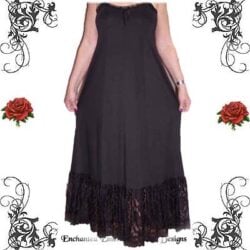 Long Black Petticoat