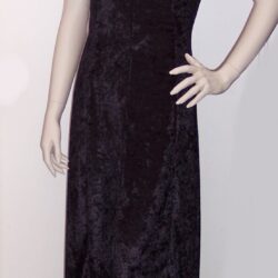 Black velvet Angel Dress